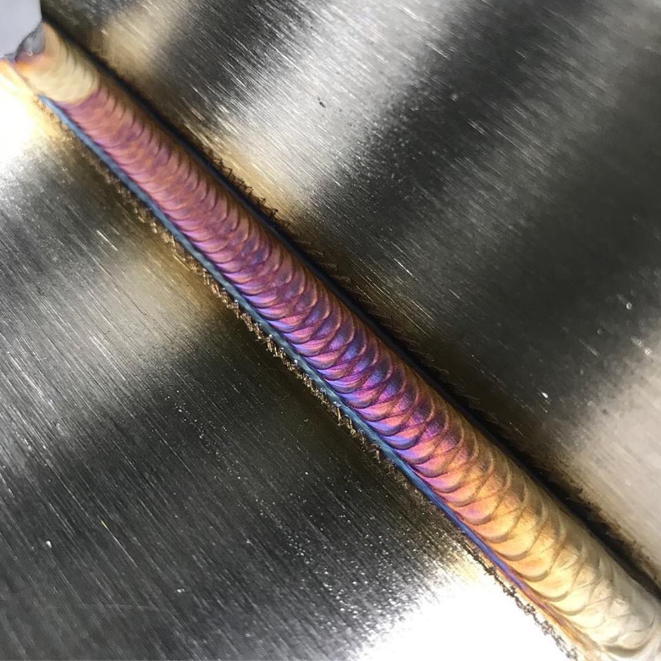 溶接もここまで来ればもはや芸術 