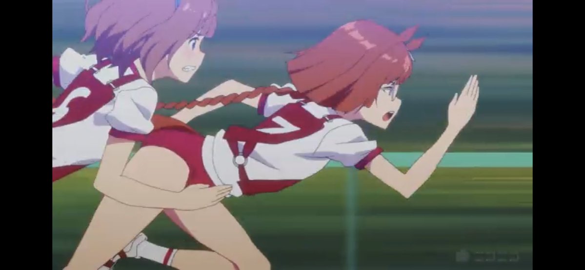 牡馬(ぼば)＝オス馬 牝馬(ひんば)＝メス馬  ウマ娘はモデルになった馬が牡馬なら体操服が短パン、牝馬ならブルマになっている  また、ウマ娘の耳飾りが右耳にあれば牡馬、左耳にあれば牝馬と見分けることができる #ウマ娘 #ウマ娘プリティーダービー 