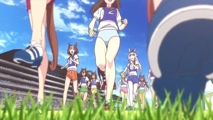 牡馬(ぼば)=オス馬 牝馬(ひんば)=メス馬 ウマ娘はモデルになった馬が牡馬なら体操服が短パン、牝馬ならブルマになっている また、ウマ娘の耳飾りが右耳にあれば牡馬、左耳にあれば牝馬と見分けることができる #ウマ娘 #ウマ娘プリティーダービー