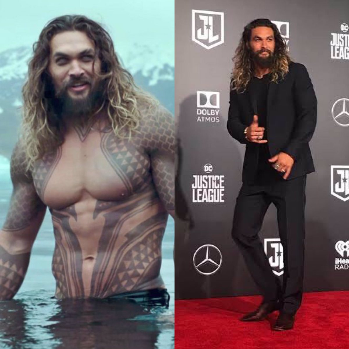 ゴリゴリの筋骨隆々なのに、スーツを着ると細身でスラッとしてるのカッコよすぎる