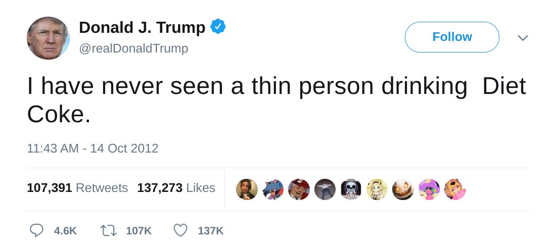 トランプ氏のTwitterアカウントが永久凍結されてしまったようなので、ここで改めて彼の良ツイートを共有しておこうと思う