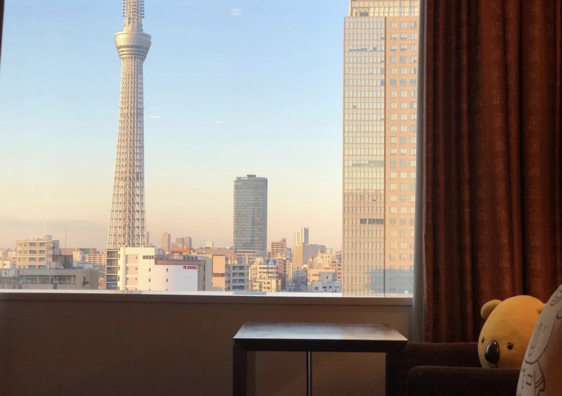 これマジでメモってください...女子ウケ抜群の夢のホテル「ロッテシティホテル錦糸町」を日本中に広めたい...  ①錦糸町駅から徒歩5分 ②スカイツリーが一望可能 ③アイス食べ放題 ④枕可愛い ⑤ロッテのお菓子詰め放題 ⑥1泊5000円〜コスパ最強 ⑦コンセプトルーム多数 ⑧ビッフェ形式の朝食が美味い 