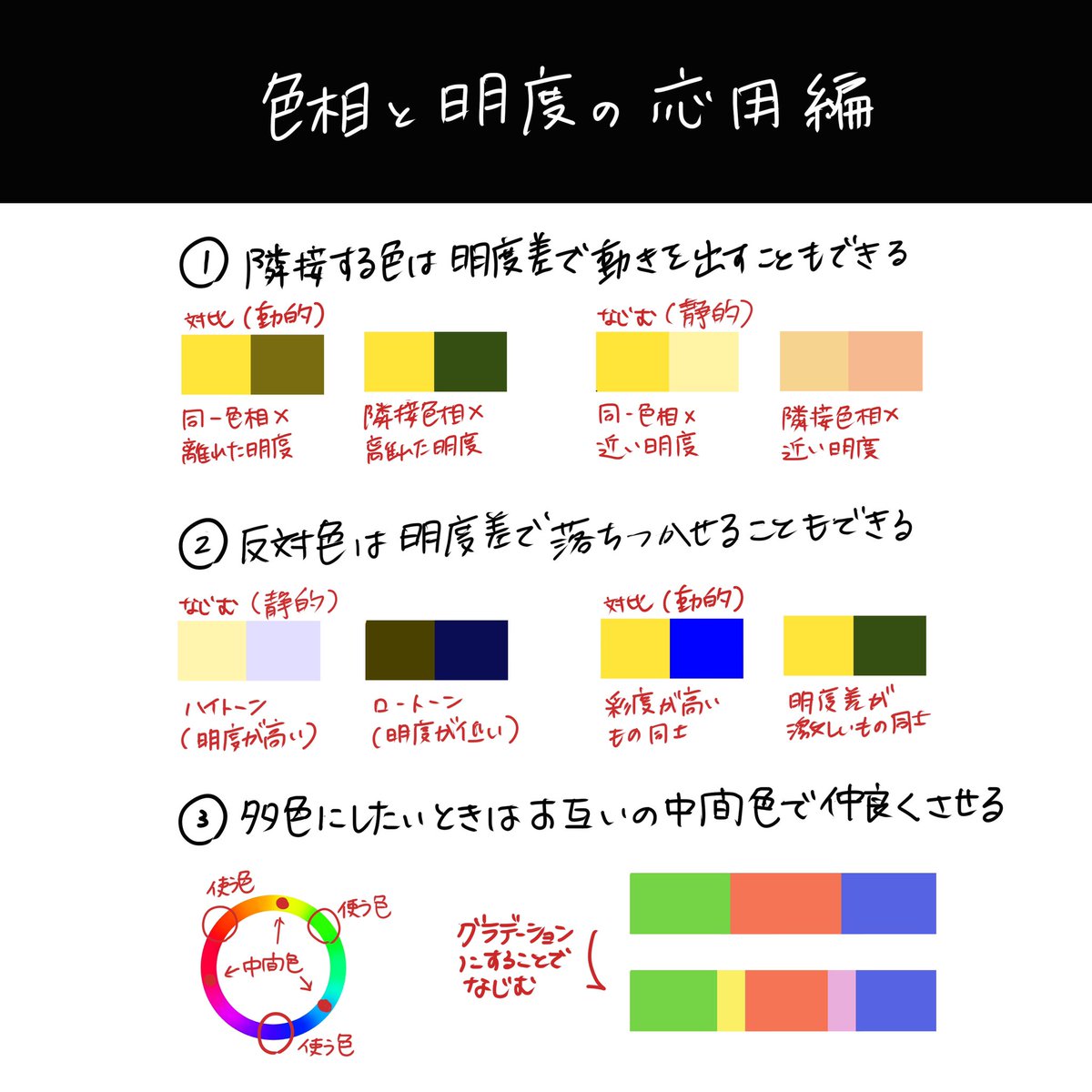 「 色がダサくなる理由 」 