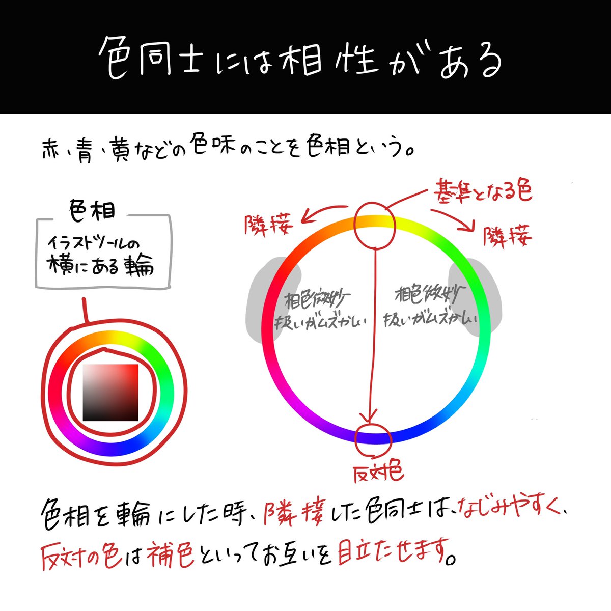 「 色がダサくなる理由 」 