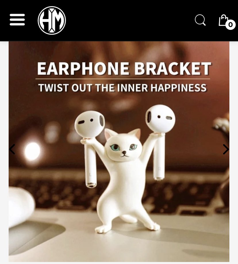 海外通販で見つけた猫のイヤホン置き、イヤホン以外の使用例が役に立たなさすぎて爆笑してしまった 