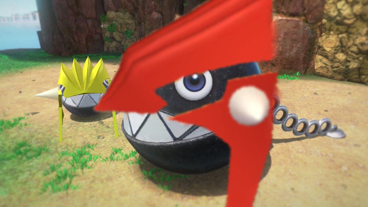 ちょっと似てんなと思ってパーツくっつけたら思ってたより似てた 