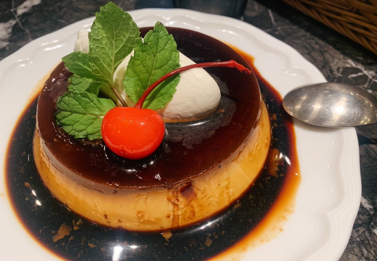 【パーラー大箸】 @渋谷駅から徒歩4分 1日10食限定で超巨大固めプリンを食べられる洋食店