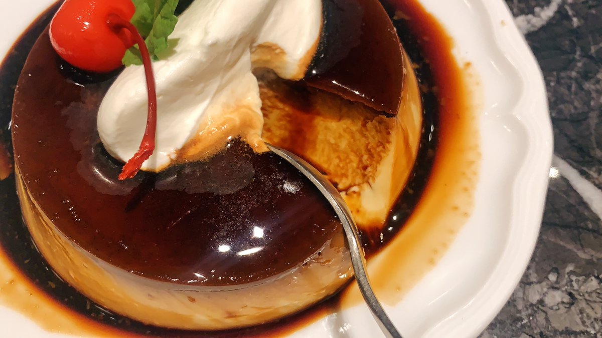 【パーラー大箸】 @渋谷駅から徒歩4分 1日10食限定で超巨大固めプリンを食べられる洋食店