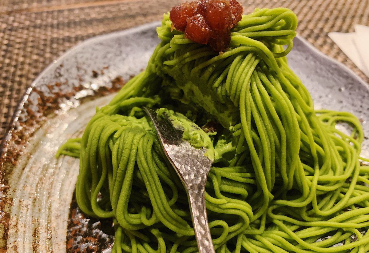 【宇治園】 @東京:表参道駅から徒歩7分 超濃厚ずっしりな抹茶モンブランを食べられるお店