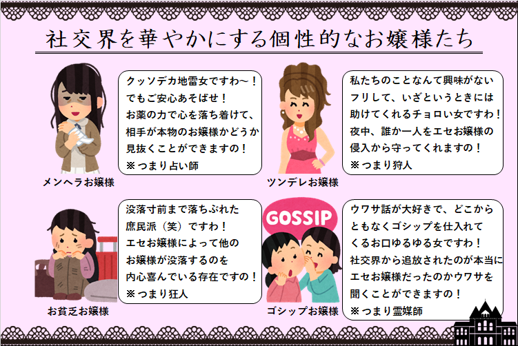 とても愉快な人狼ゲームを思いつきましたわ～！ 