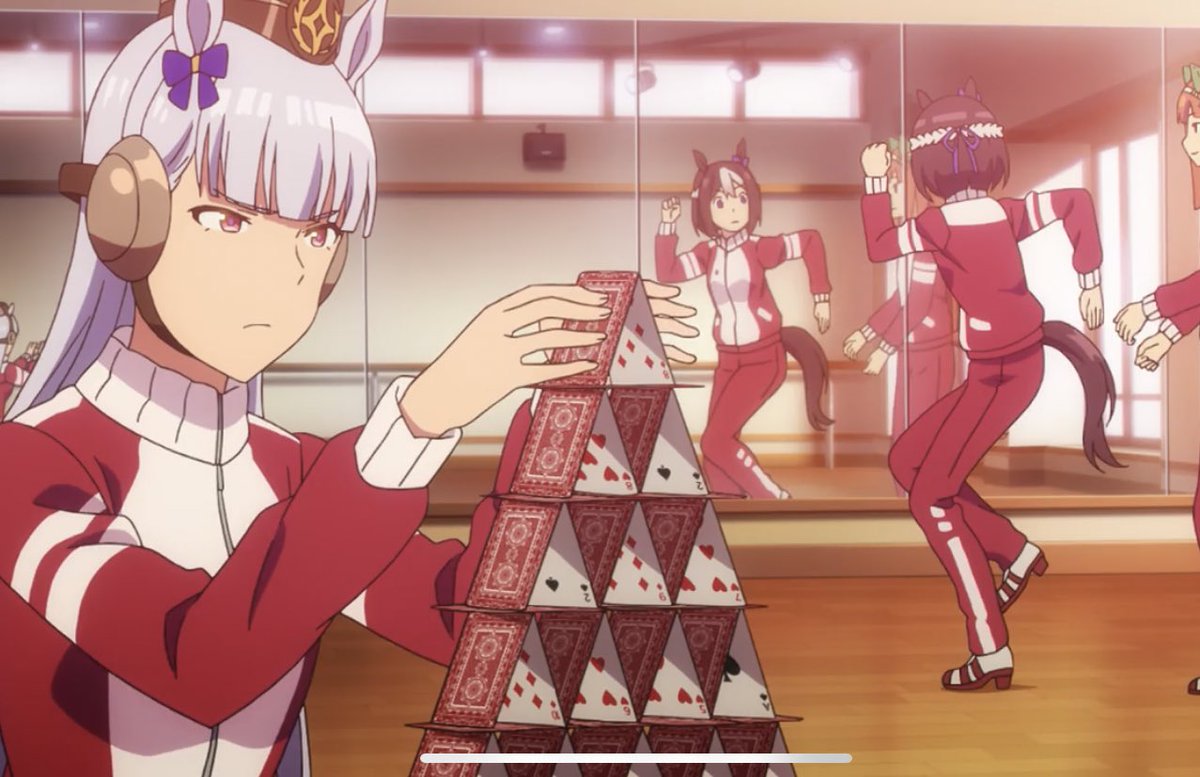 一期を観ていた時、皆練習しているのにゴルシは何をやってるのか一ミリも理解できていなかったがアプリ版のお陰でゴルシは賢さや根性とか力の練習をしていたんだなって気づいたよ 