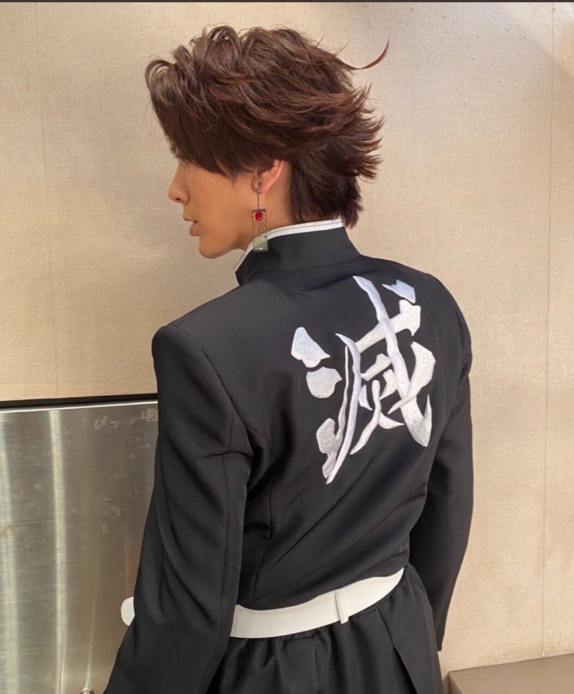 ZIPで 鬼滅カラーやったのね🎶 色は控えめだけど DAIGOさんの炭治郎ヘア、 取り上げて欲しかったなぁ 🎴✨ 