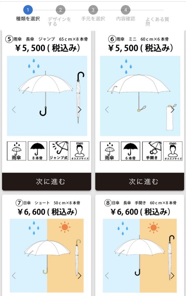 友人に伝えたら早速自分の絵でオーダーしてて素敵だったので同じものを作ってもらった☂️ 