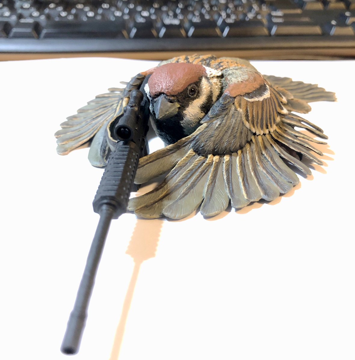 webワンフェスで購入したすずめスナイパーが届いたけど凄いです。 