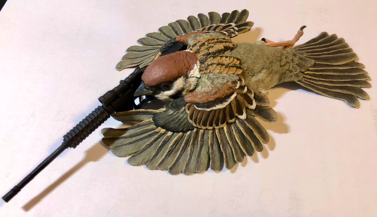 webワンフェスで購入したすずめスナイパーが届いたけど凄いです。 