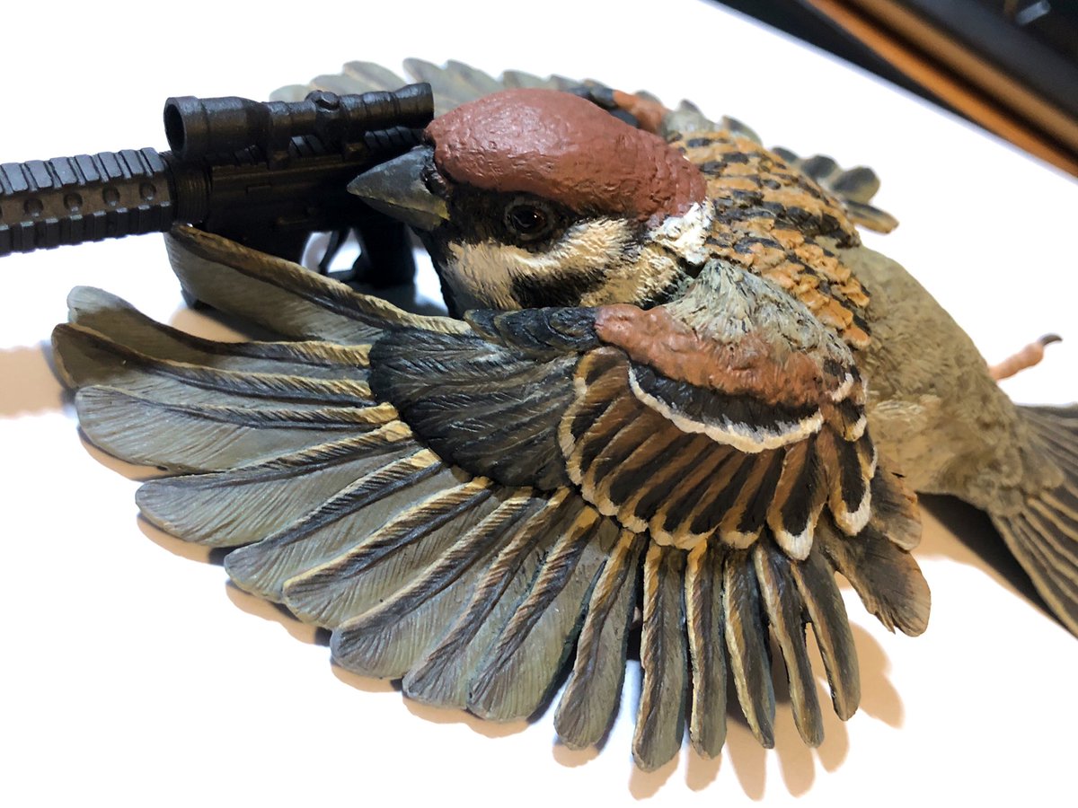 webワンフェスで購入したすずめスナイパーが届いたけど凄いです。 