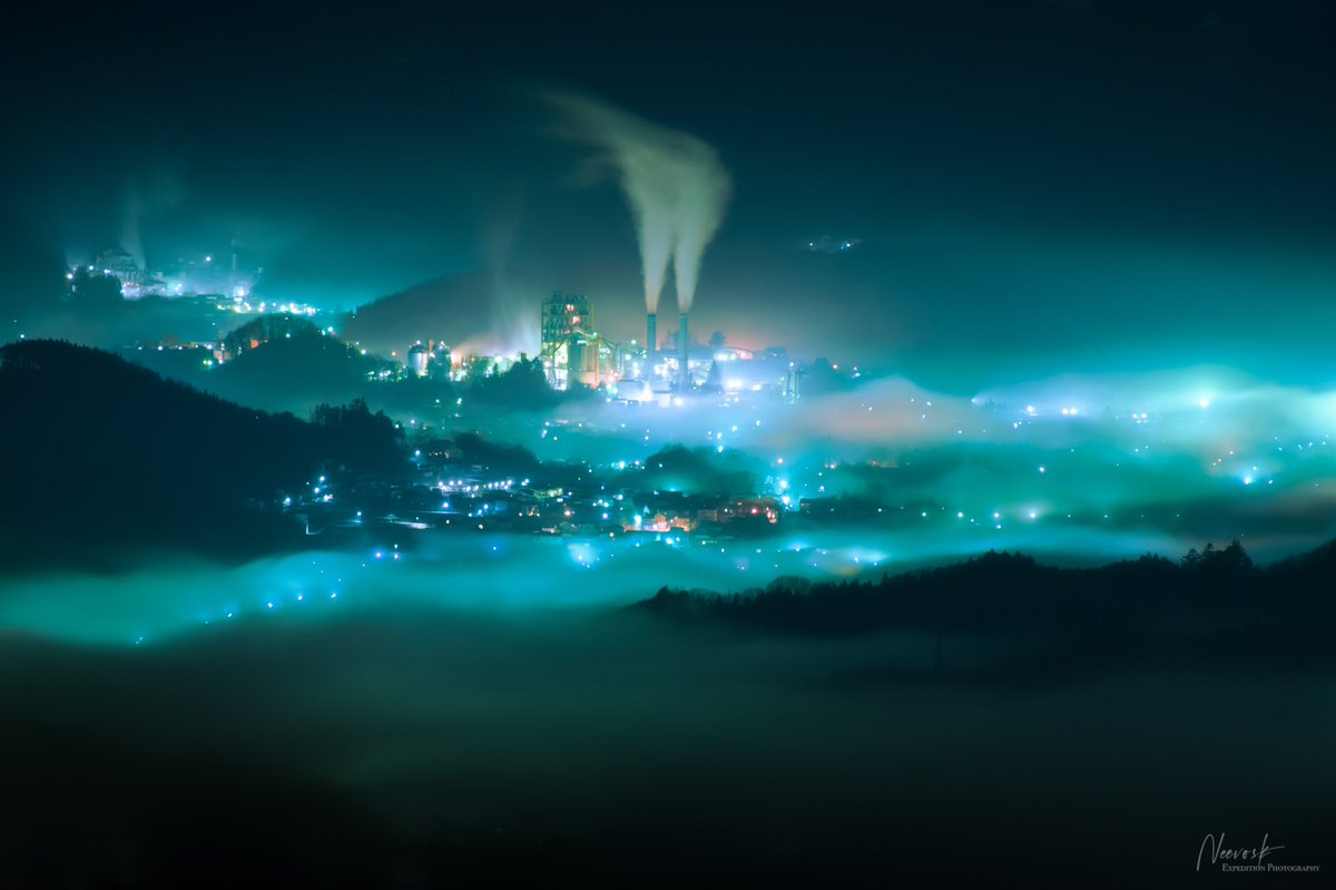 こちら濃霧と青信号で