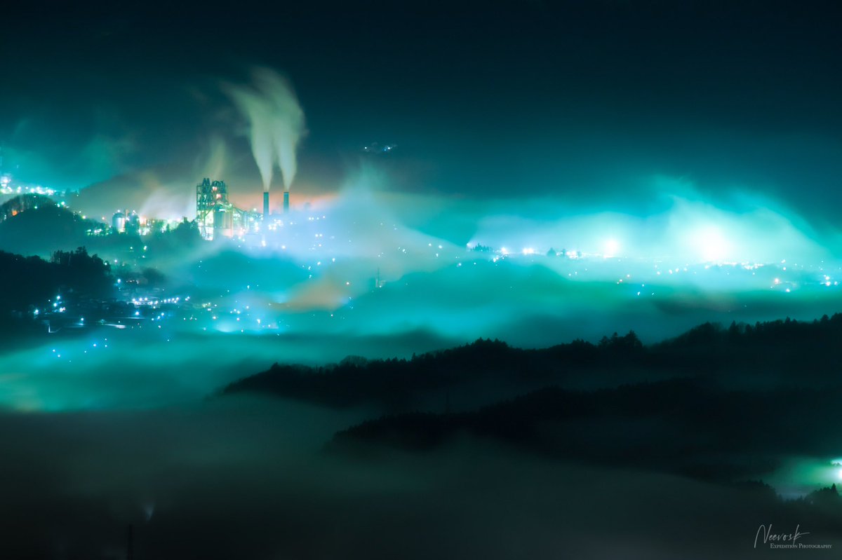 こちら濃霧と青信号で