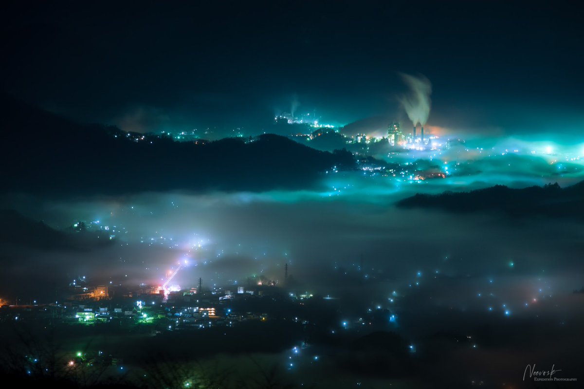 こちら濃霧と青信号で