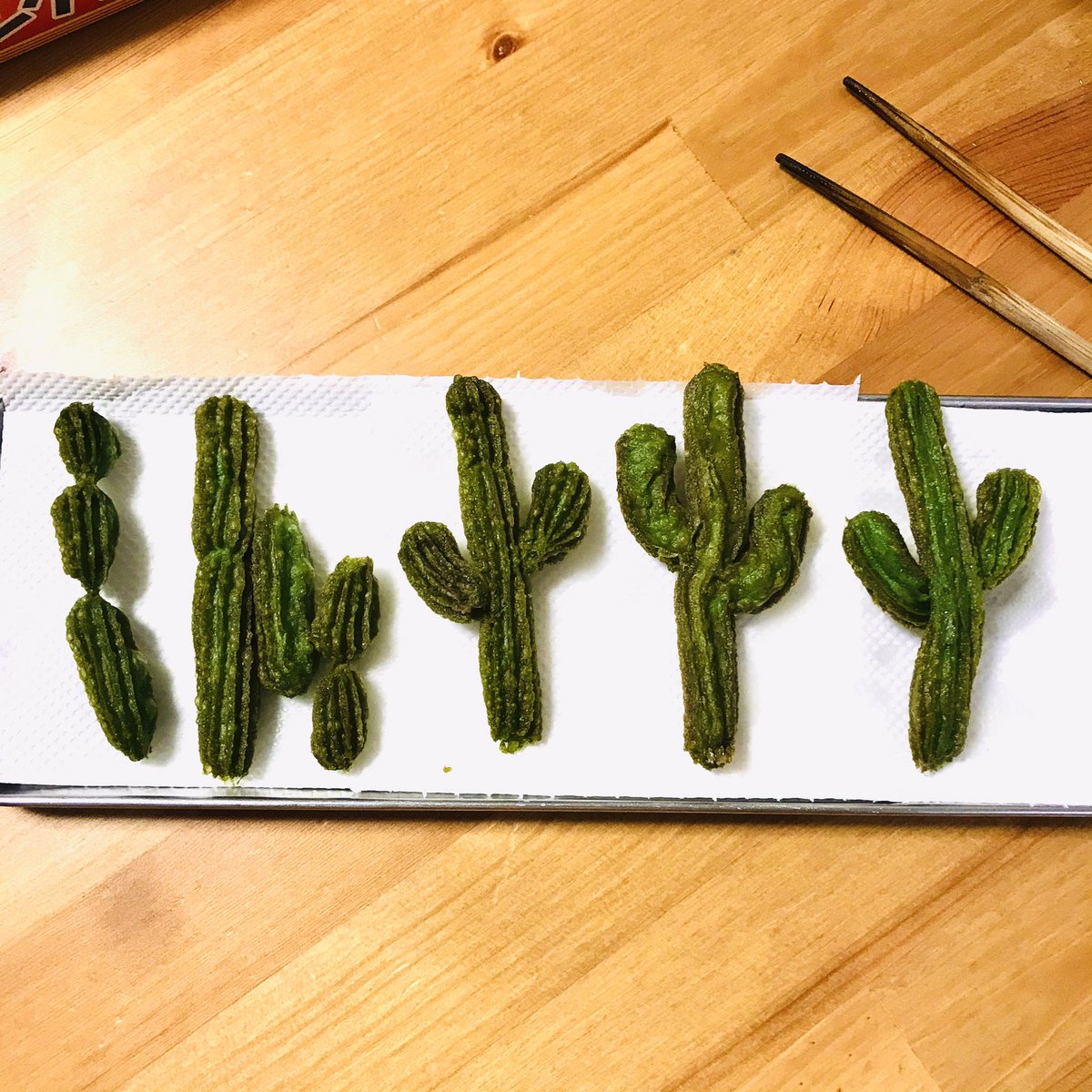 サボテンチュロスいい感じだぞ 