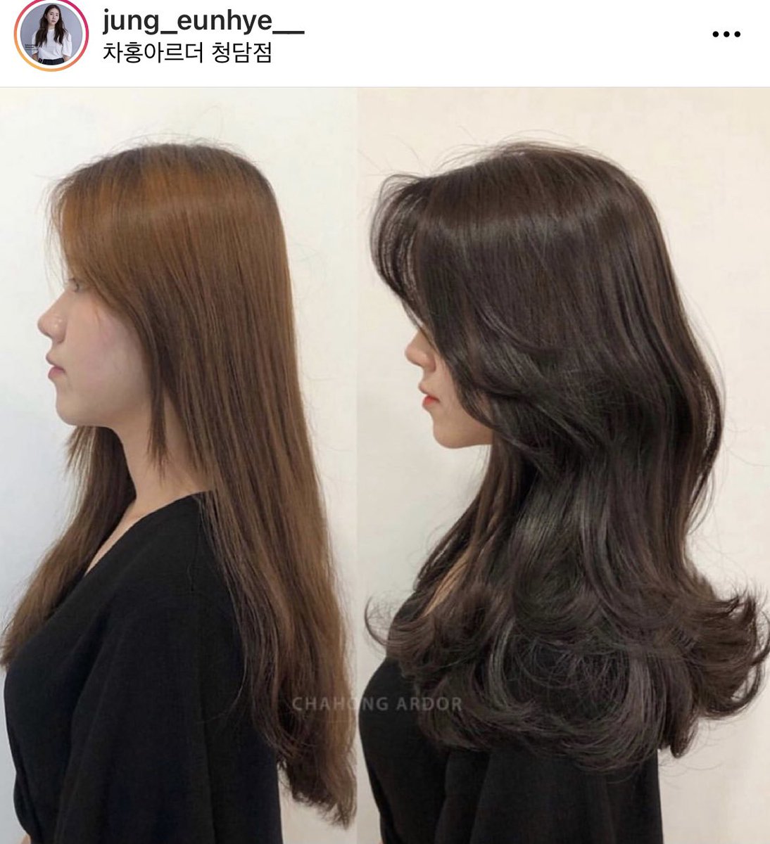 絶壁気味の私が参考にさせていただいている韓国の美容師さん✂︎ 後頭部重要