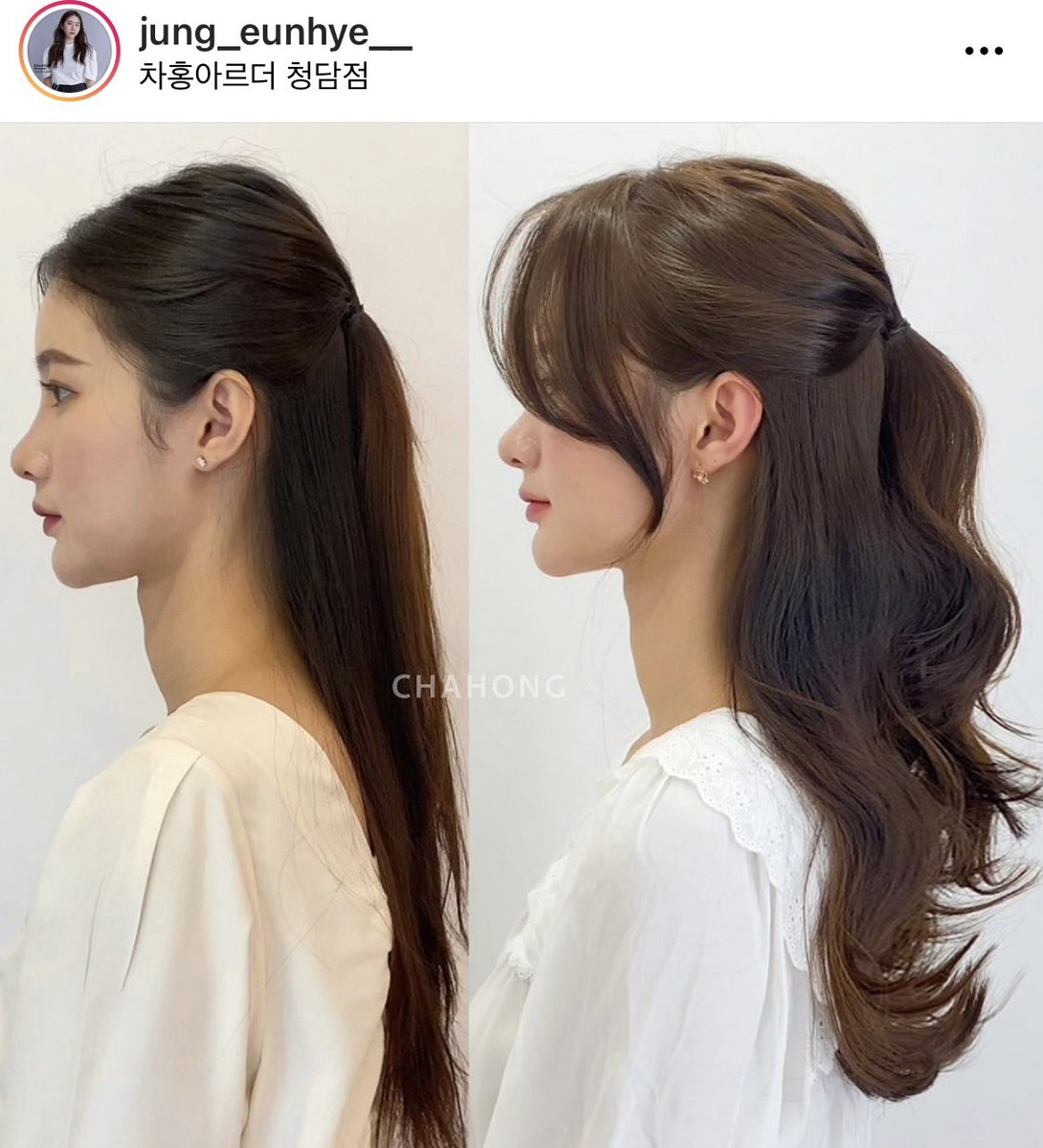 絶壁気味の私が参考にさせていただいている韓国の美容師さん✂︎ 後頭部重要