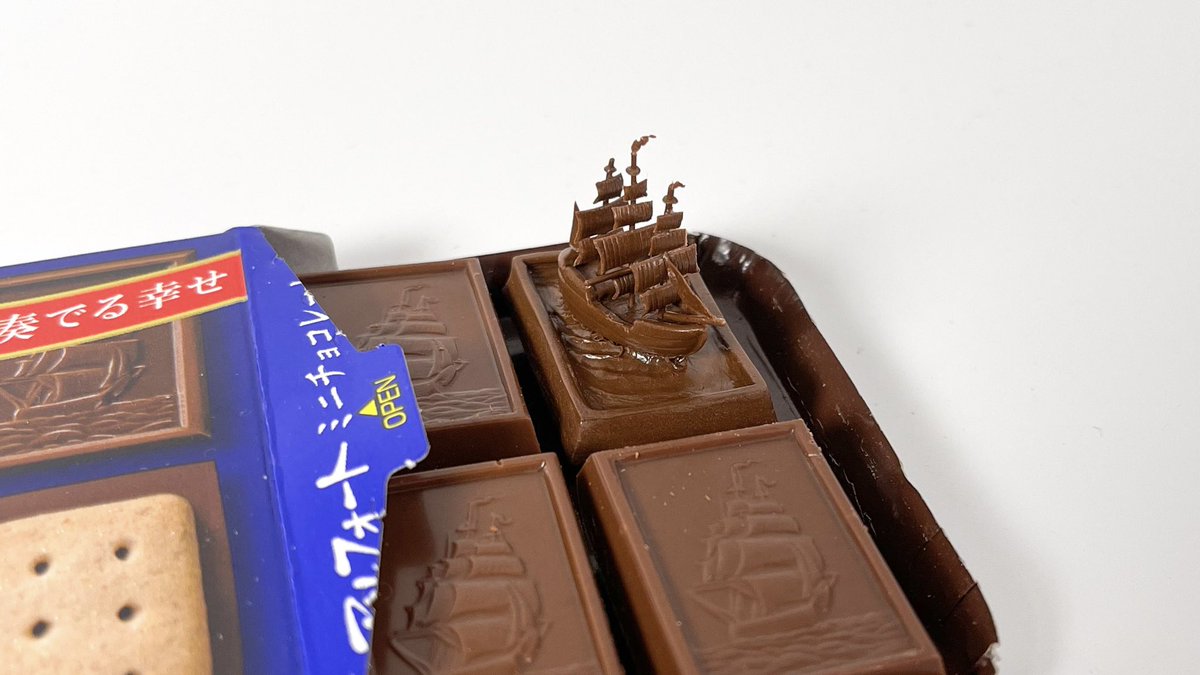 樹脂粘土でアルフォートを作りました 