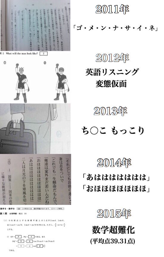 今年から始まった共通テスト、センター試験が残した数々の伝説を超えれるのかが一番気になる 