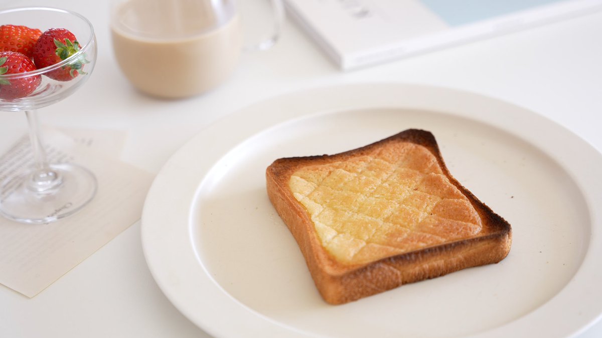 10分で作れるメロンパントースト🍞 想像以上にしっかりメロンパンで感動〜