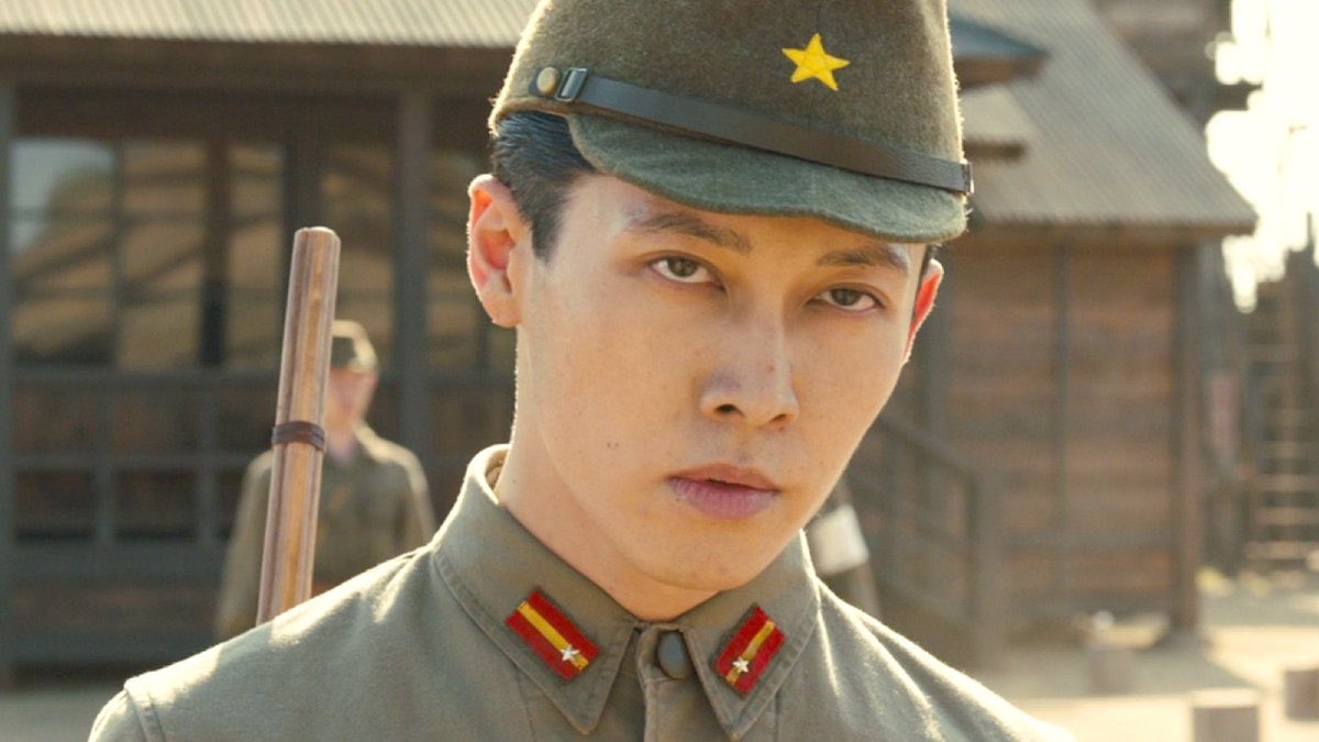 MIYAVIさんが演じる日本人、グンペイ・イカリって名前なんだけど、由来が監督自身が好きな任天堂ゲームボーイの開発者横井軍平さんと新世紀エヴァンゲリオンの碇シンジを魔合体させてるのオタク過ぎて好きなんだよな  #キングコング 