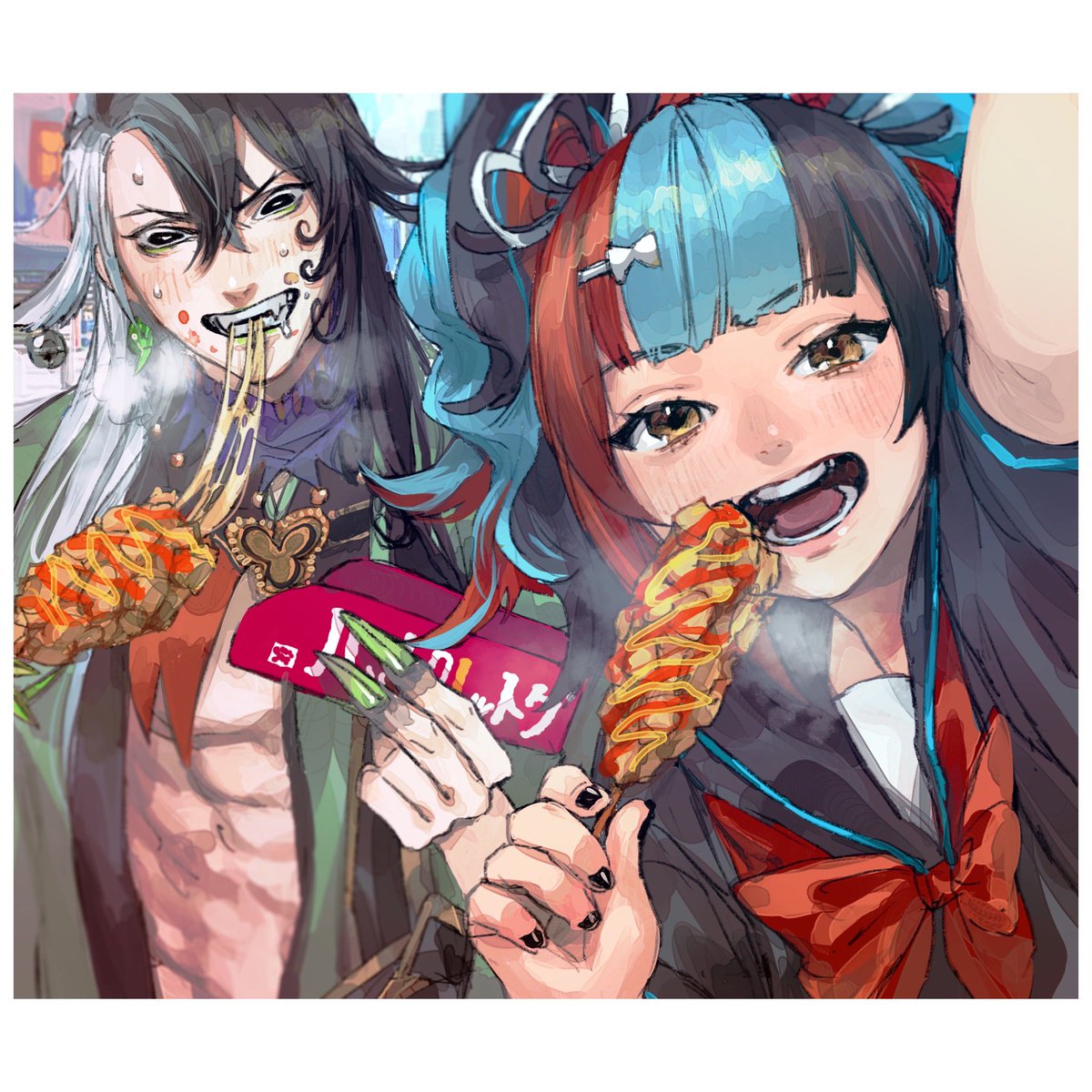 平安京ギャルフードファイトしてくれ 