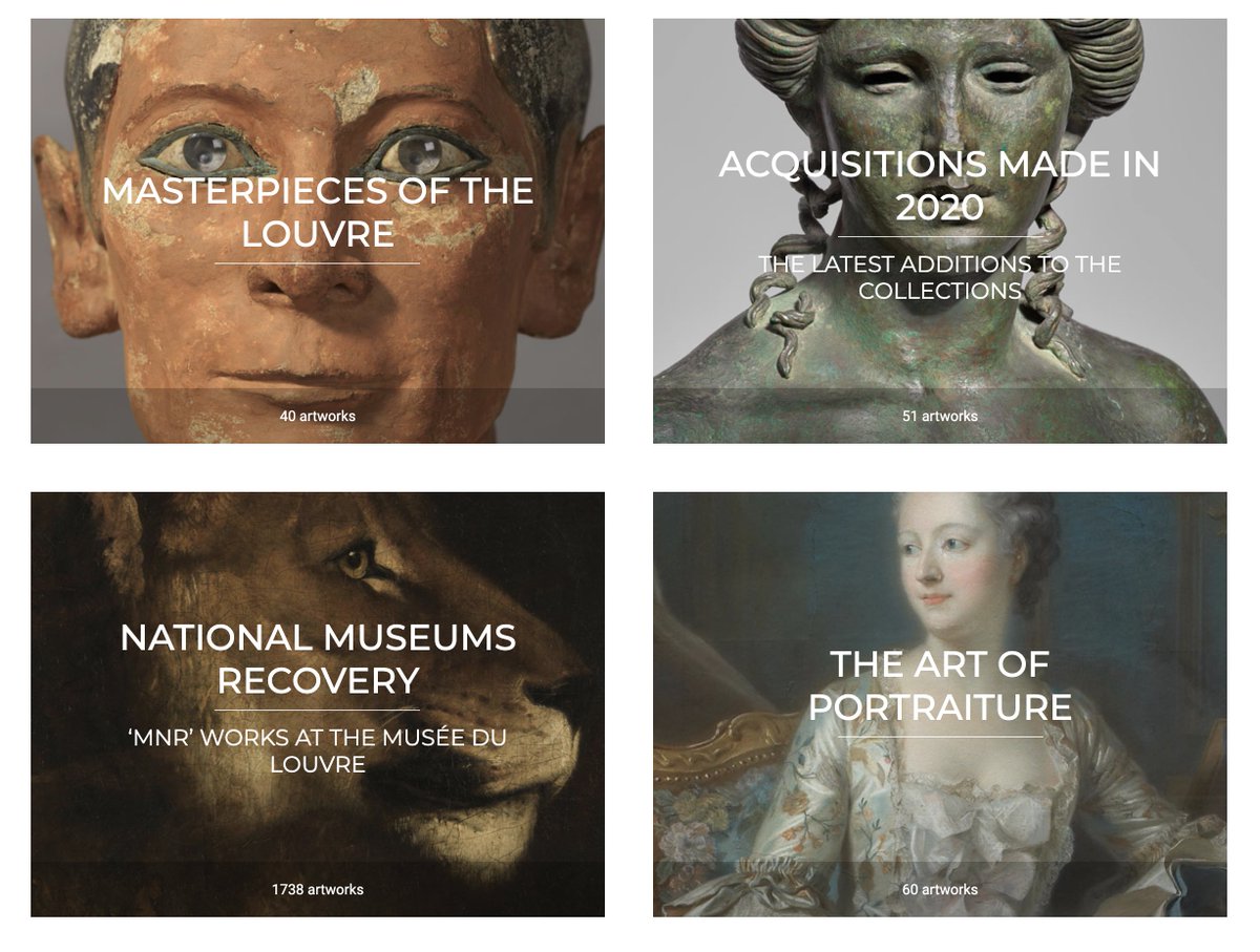 ルーブル美術館、約50万点にのぼる全所蔵品をオンラインで公開