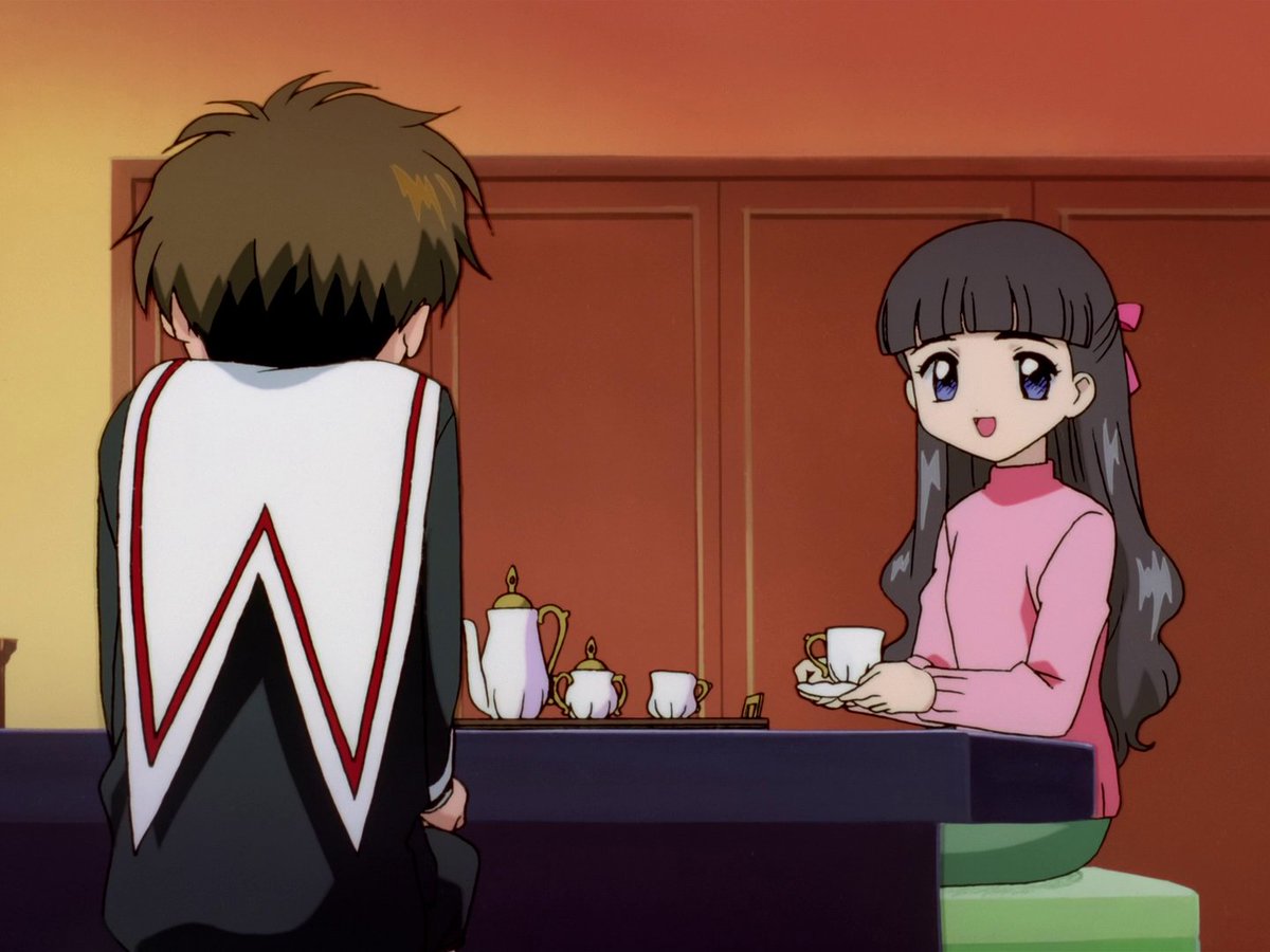 小狼に対してさくらへの告白を強く勧める際に、「心にしまったままで良い想いというのもありますけど……」と知世ちゃんが言った瞬間、紅茶の水面に本人の表情が映る演出でも見るか……  100点 