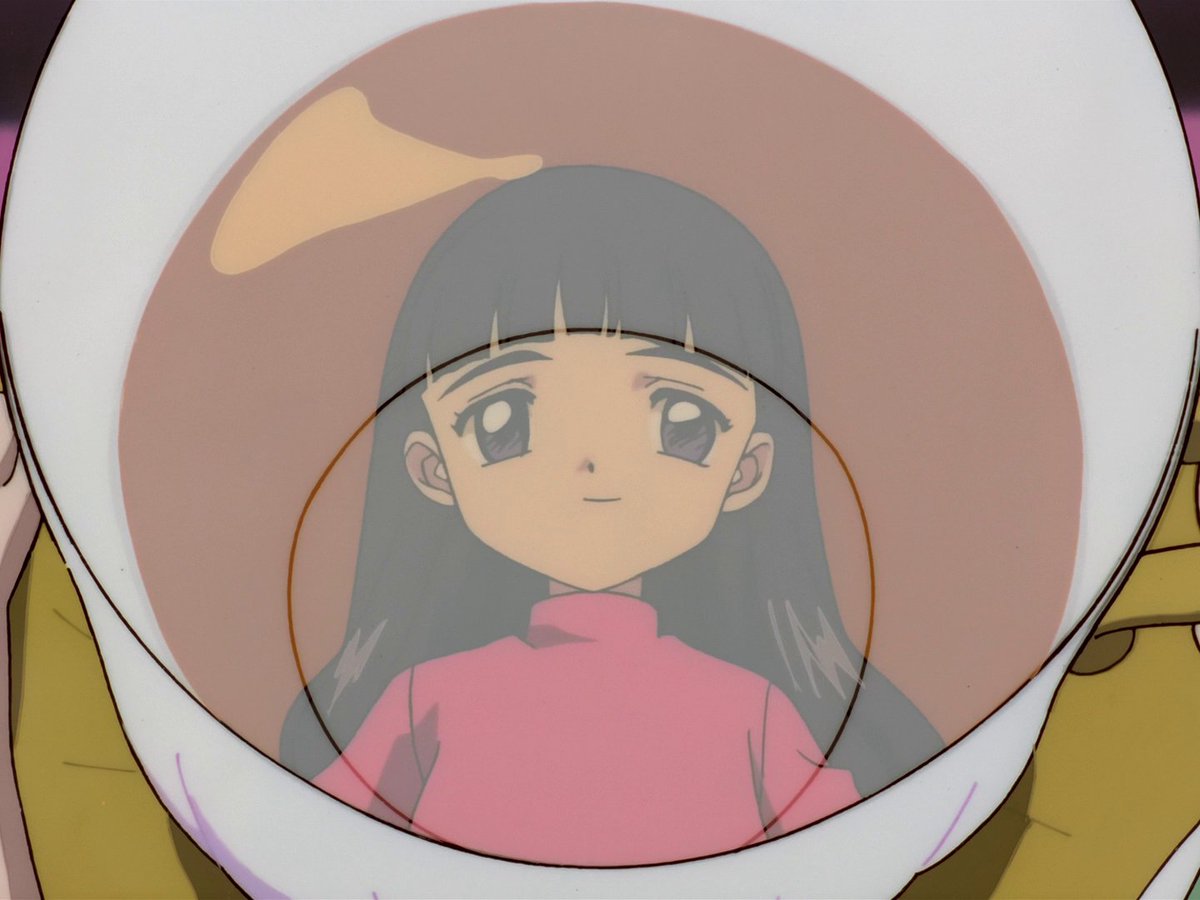 小狼に対してさくらへの告白を強く勧める際に、「心にしまったままで良い想いというのもありますけど……」と知世ちゃんが言った瞬間、紅茶の水面に本人の表情が映る演出でも見るか……  100点 