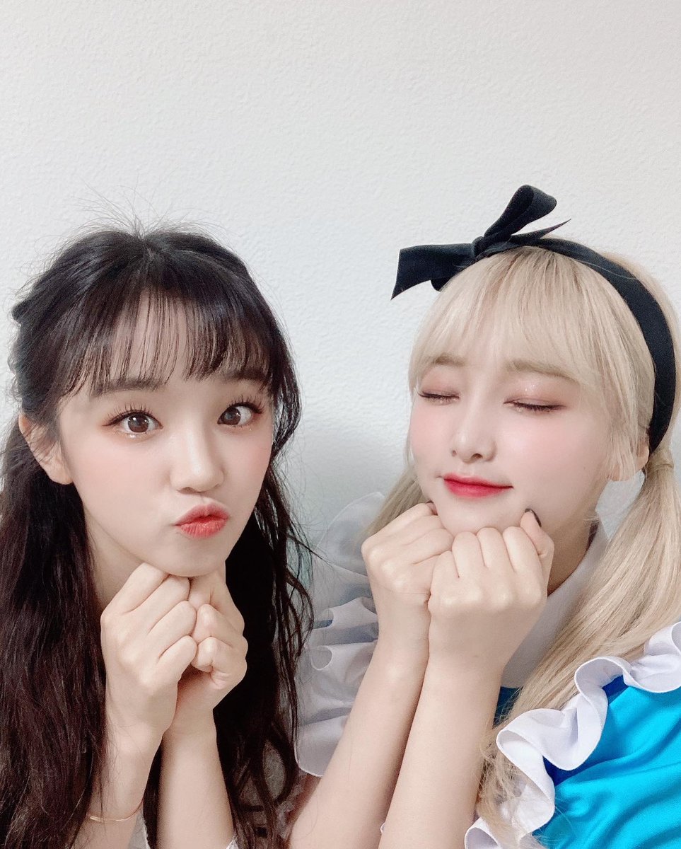 오래간만에 우기랑 만났다ㅎㅎ 어제 우리는 여왕님이랑 공주님❤️ 我爱你😘  久しぶりにウギと会った 昨日、私たちは女王様とお姫様❤ 我爱你😘  #예나Dream #イェナ #IZONE  #아이즈원  #アイズワン 