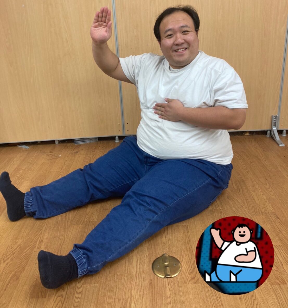 LINEの絵文字のモノマネしました！ 