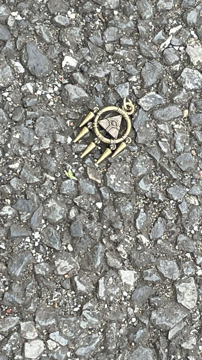 今日の足立区は千年リングが落ちてます 