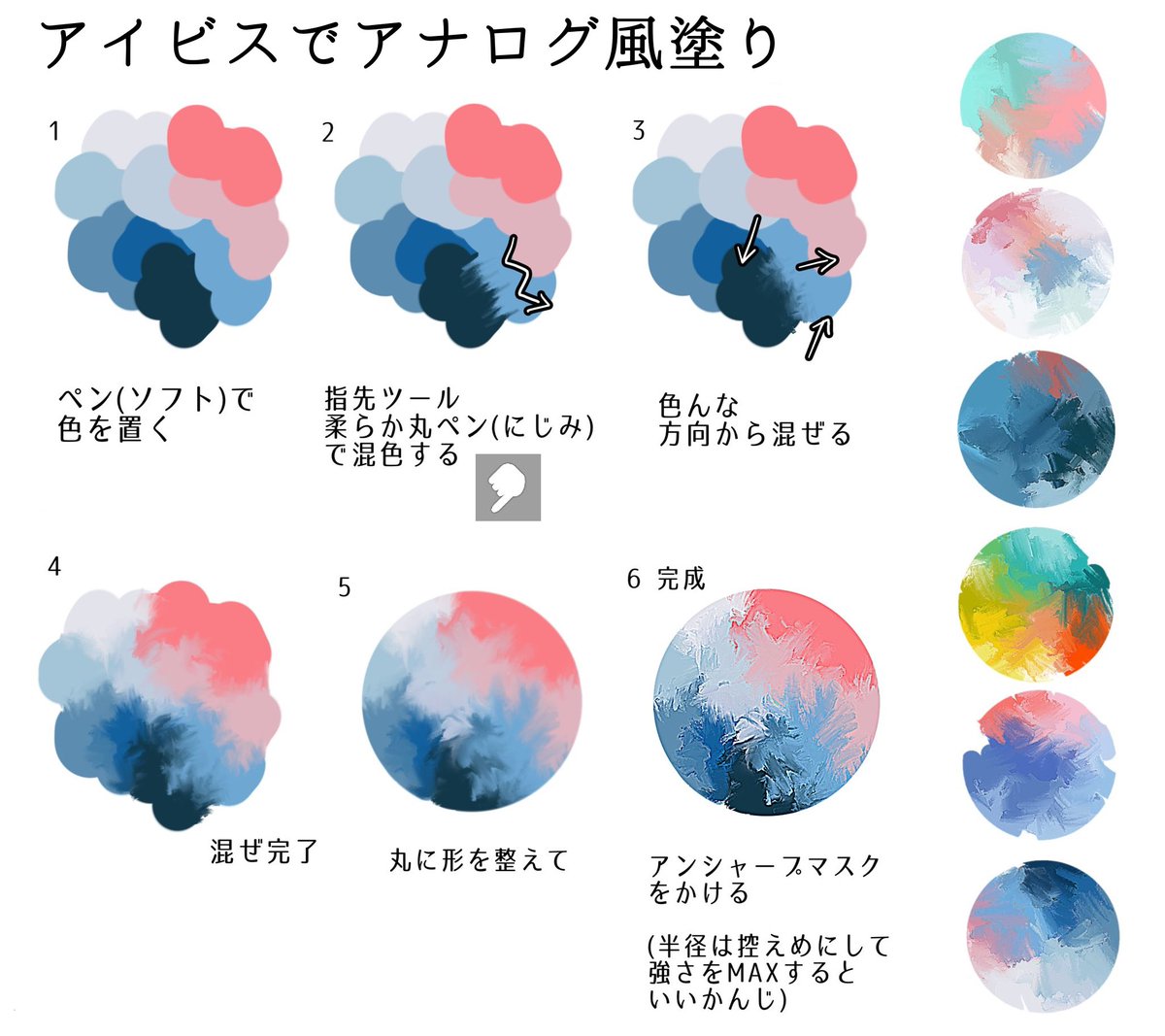 どうやって塗っているのかよく聞かれるので貼っておきます 