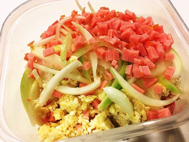 糖質制限にもってこいなオカラのポテサラ風  「オカサラ」がめちゃ旨い