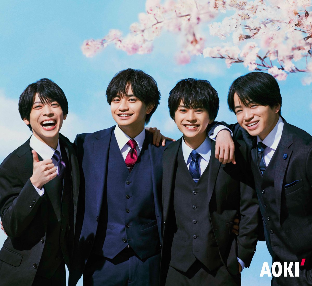 Sexy Zone、『AOKI』新CMで爽やかなスーツ姿披露❗後輩役でフレッシャーズ世代のジャニーズJr.・少年忍者が登場 🌸✨   #SexyZone #セクゾ #少年忍者 #ジャニーズ #AOKI 