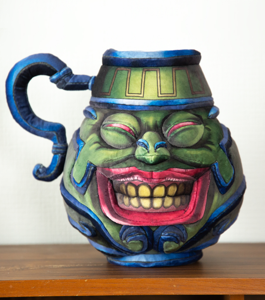 ベルベット生地で強欲な壺のハンドバッグを作りました。＃遊戯王 