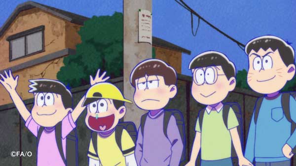 📺 本日放送 📺 #おそ松さん 第3期 第15話「コスプレ松」  ランドセルを背負った彼らは、どこかに向かっているようですが…