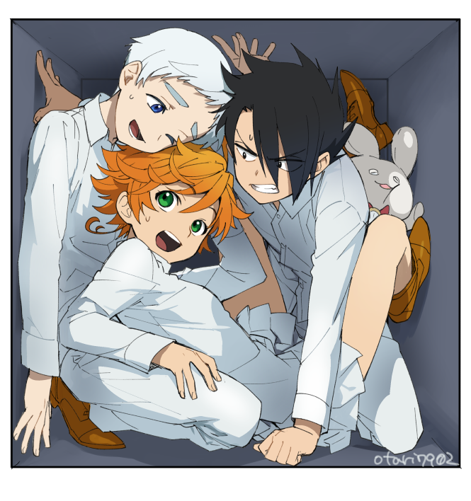 【約ネバ】推しを箱に詰める文化があるらしい 