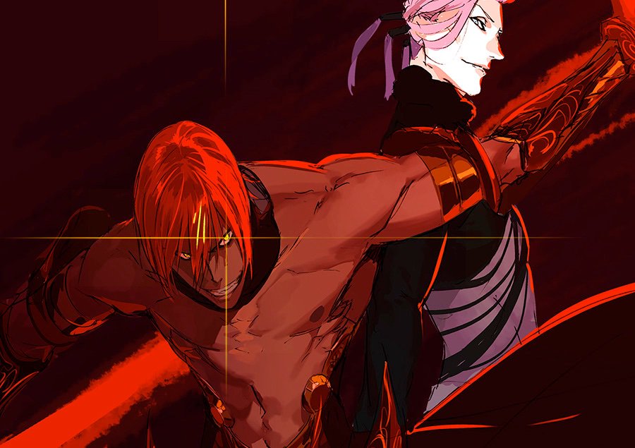 現在ピックアップ中のジュナオとターマンを描きました　よろしく 