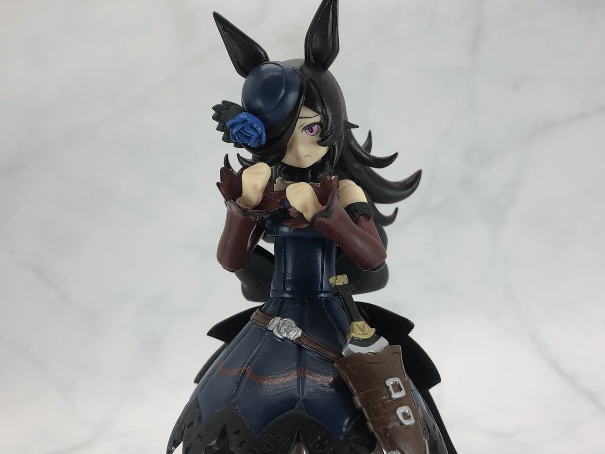 figma改造 ライスシャワー完成しました  今まで作った中でも最高傑作です、出来る限りで完璧なライスシャワーに作れたと思います   #ウマ娘 #figma改造部 