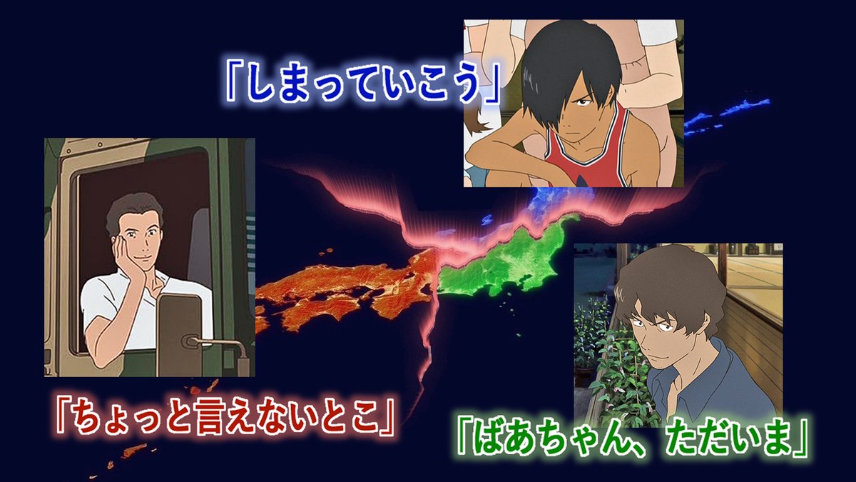  我が国は、地上波で放送されるたび  　佳主馬派・侘助おじさん派・理一さん派   の、3つに分かれ混沌を極めていた・・・