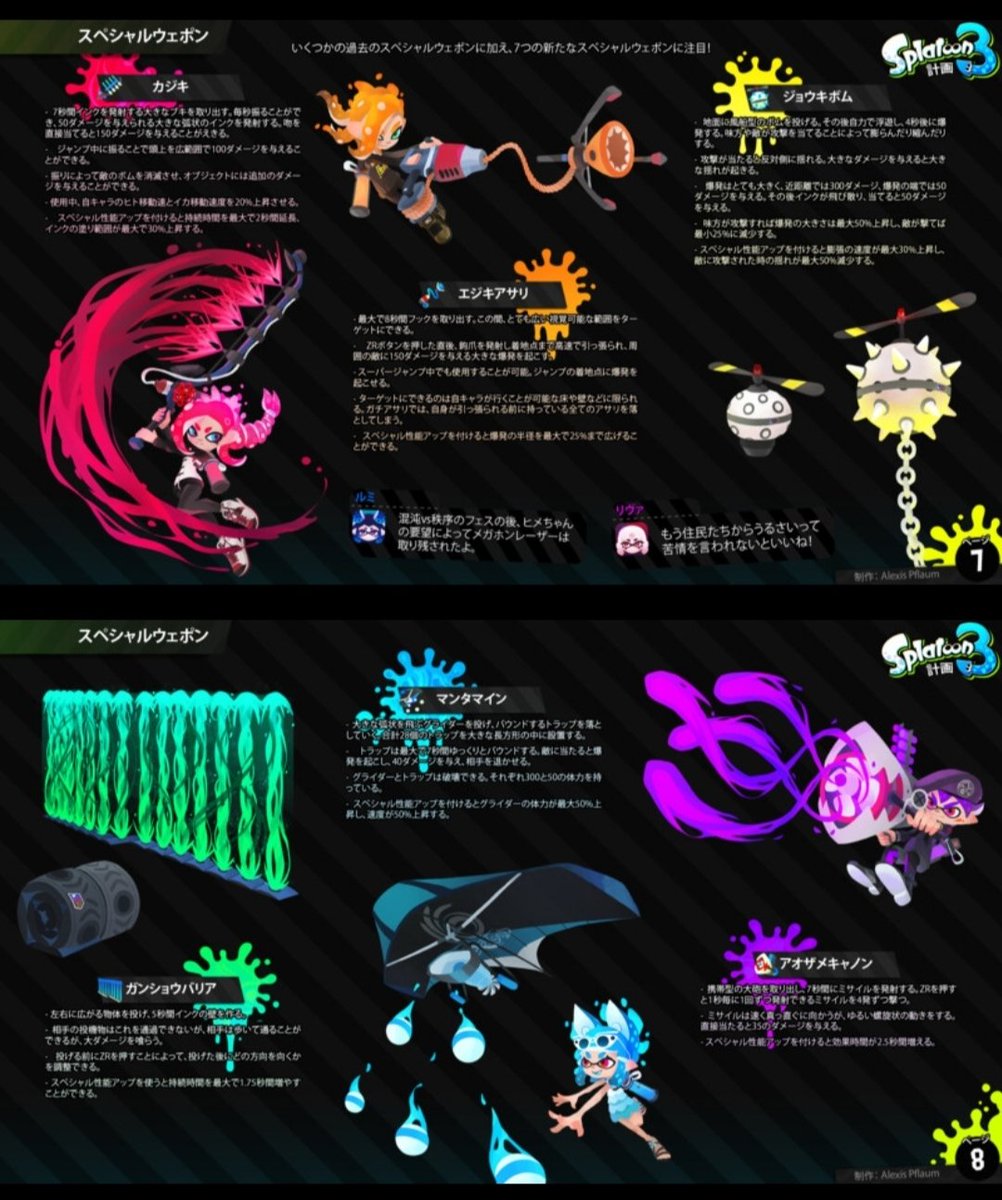 有志の作ったスプラトゥーン3計画が凄い #スプラ3 