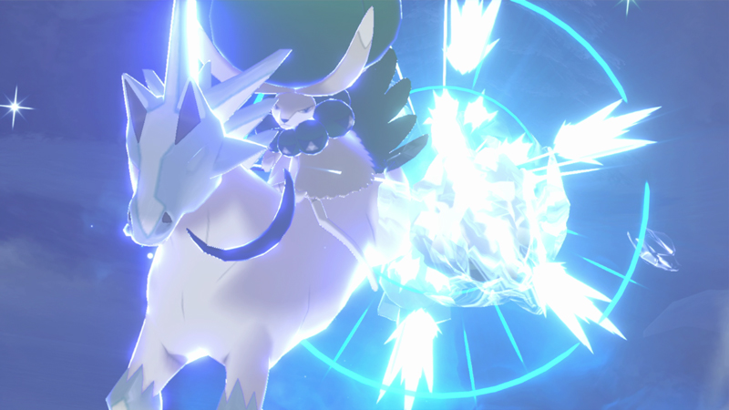 #ガラル地方のポケモン紹介 ━━━━━━ バドレックス ━━━━━━ バドレックスには、愛馬としているポケモンがいます🥰 2匹は、大昔のカンムリ雪原で王者として君臨していましたが、バドレックスに敗れて以来、絆を深め“じんばいったい”となったようです🙌🙌
