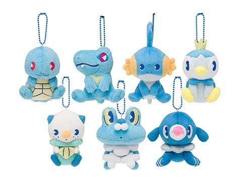 みずタイプのポケモンたちと「おいしいみず」をモチーフにしたグッズ登場  