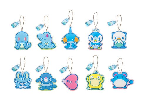 みずタイプのポケモンたちと「おいしいみず」をモチーフにしたグッズ登場  